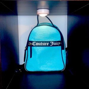 Blue Juicy Couture small book bag